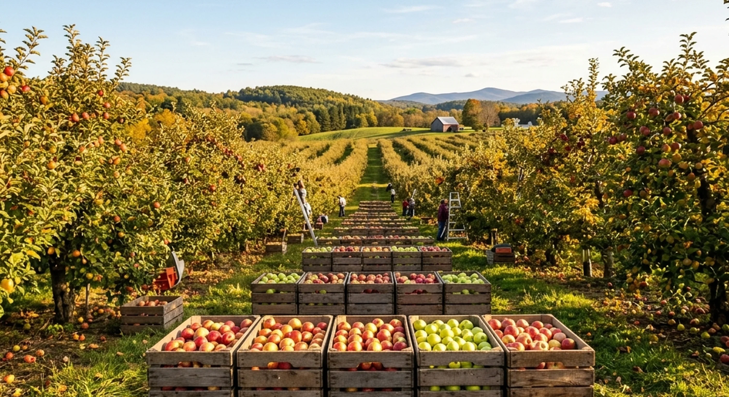 Global apple production