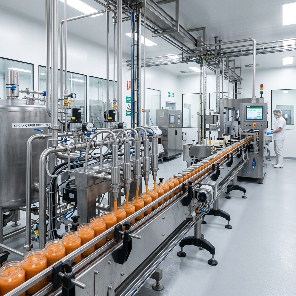 Production of baby food