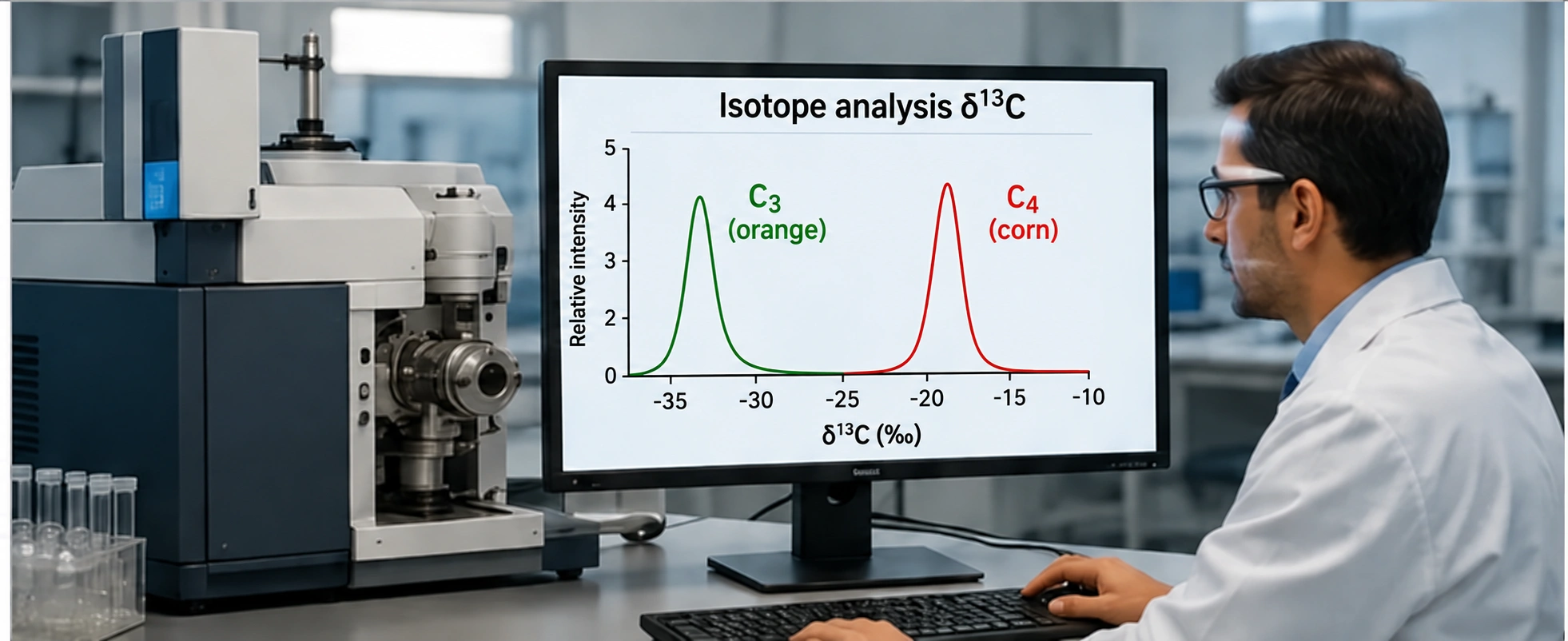 Isotope analysis of juice