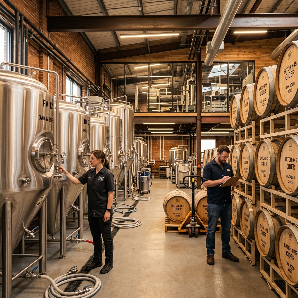 Production of craft cider