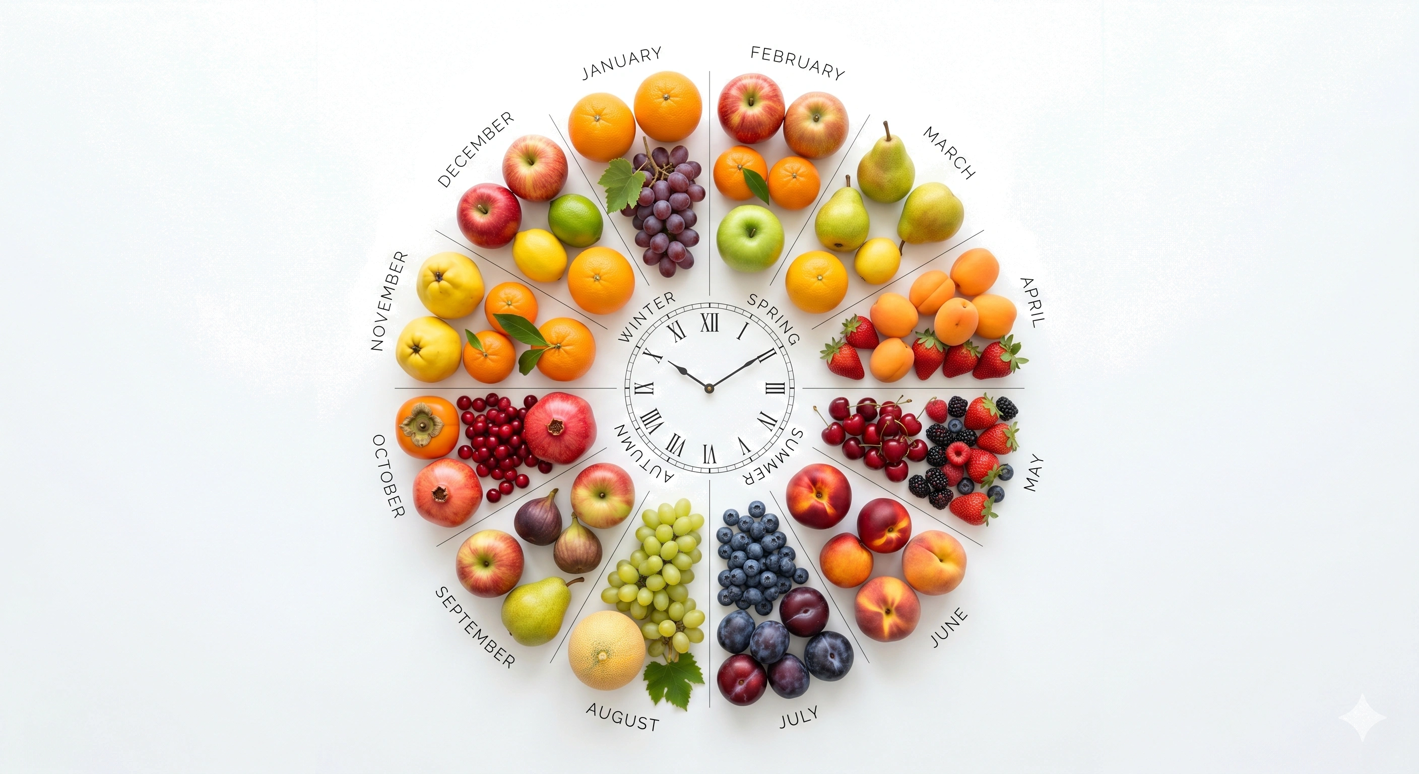 Fruit ripening seasons
